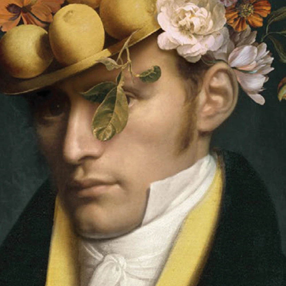 Ibride Collector Portrait - ABEL Medium Les Jardins Royaux | Luxury Wall Art & Home Decor 7 Ibride Collector Portrait - ABEL Medium Les Jardins Royaux