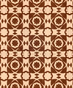 Mind The Gap Aegean Tiles Red Wallpaper Blue Skies Ahead