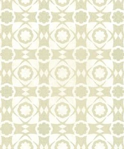 Mind The Gap Aegean Tiles Red Wallpaper Blue Skies Ahead