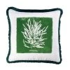 Mind The Gap Havana Tropicana Algae I / Palmera Cubana Linen Cushion