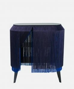 Ibride Baby Alpaga Fringed Bedside Table