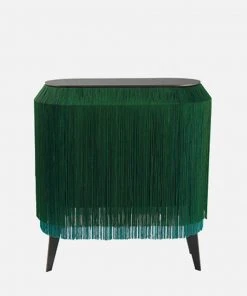 Ibride Baby Alpaga Fringed Bedside Table
