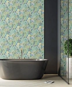 Brand Mckenzie Alpine Landscape Wallpaper, Green Multicoloured Wallpaper & Paint