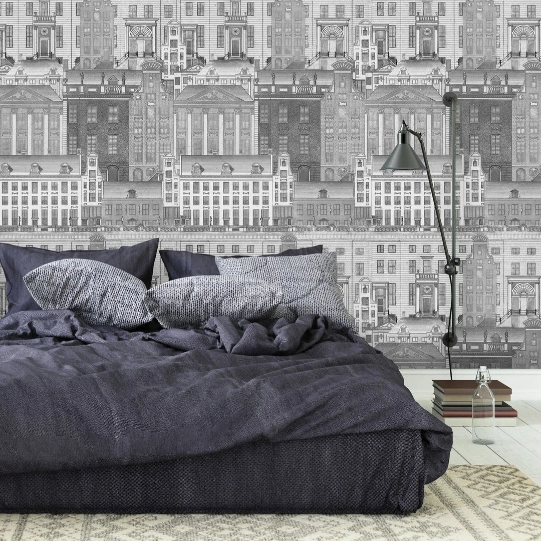 Mind The Gap Amsterdam Wallpaper - Unique Drawing & Illustrative Design for Home Decor 6 Mind The Gap Amsterdam Wallpaper