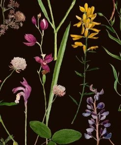 Mind The Gap Aquafleur Wallpaper