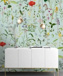 Mind The Gap New Aquafleur Anthracite Floral Wallpaper - Nature & Animals Design 13 Mind The Gap New Aquafleur Anthracite Wallpaper