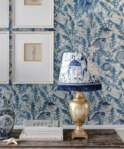 Mind The Gap Aquarium Wallpaper Blue Skies Ahead