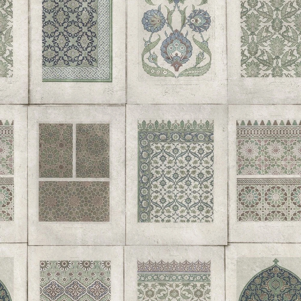 Mind The Gap Arabesques Neutral Wallpaper - Premium Comic & Heritage Design for Home Decor 3 Mind The Gap Arabesques Neutral Wallpaper Wallpaper & Paint