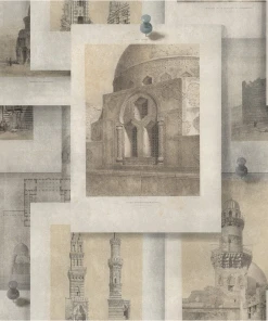 Mind The Gap Arabian Monuments Neutral Wallpaper