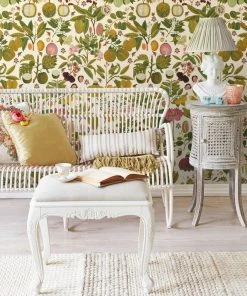 Mind The Gap Asian Fruits And Flowers Wallpaper Wallpaper & Paint