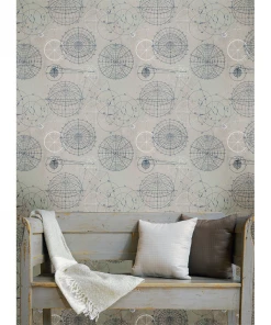 Mind The Gap Astronomy Blue Wallpaper