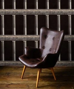 Mind The Gap Athena Anthracite Wallpaper - Premium Drawing & Illustrative Wallpaper for Modern Homes 11 Mind The Gap Wallpaper & Paint Athena Anthracite Wallpaper