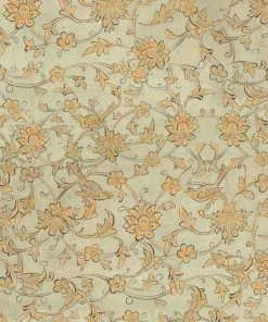 Mind The Gap Backyard Flowering Ether Blue Wallpaper - Folk Couture Floral Design 7 Mind The Gap Backyard Flowering Ether Blue Wallpaper Folk Couture