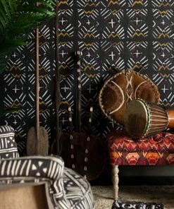 Mind The Gap Bamana Recoloured Wallpaper Indigena