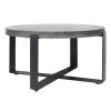 Cozy Living Barbican Concrete Side Table Short Memphis To Miami
