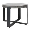 Cozy Living Memphis To Miami Barbican Concrete Side Table Low
