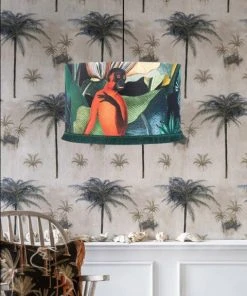 Mind The Gap Havana Tropicana Drum Lampshades Bermuda