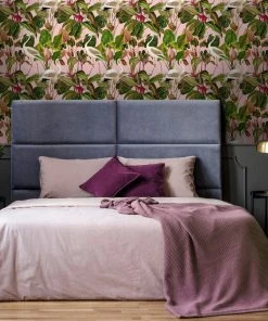 Mind The Gap Beverly Hills Mint Wallpaper - Memphis to Miami Collection | Trees & Leaves Design 9 Mind The Gap Beverly Hills Mint Wallpaper Memphis To Miami