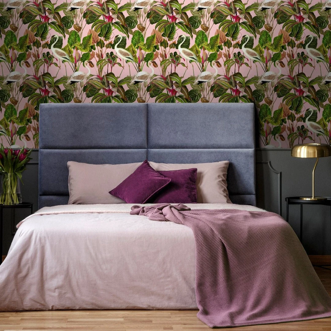 Mind The Gap Beverly Hills Mint Wallpaper - Memphis to Miami Collection | Trees & Leaves Design 6 Mind The Gap Beverly Hills Mint Wallpaper Memphis To Miami