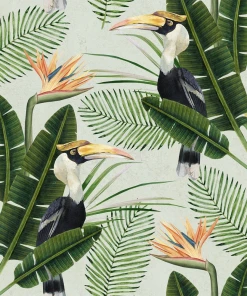 Mind The Gap Birds Of Paradise Wallpaper