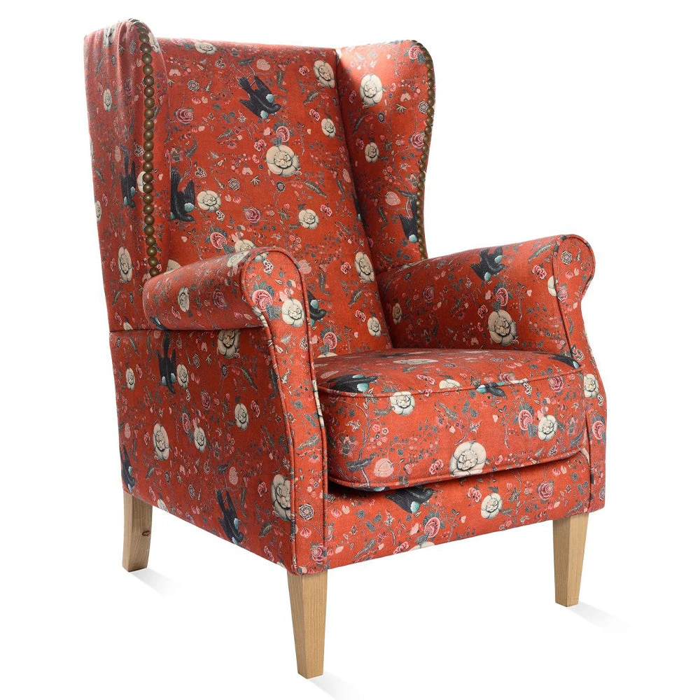 Mind The Gap MTG FURNITURE - BLACKBIRD ARMCHAIR Folk Couture | Stylish Home Armchair 3 Mind The Gap MTG FURNITURE -BLACKBIRD ARMCHAIR Folk Couture