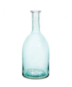 Sass & Belle Bohemian Dream Tanvi Recycled Glass Bottle Vase Blue