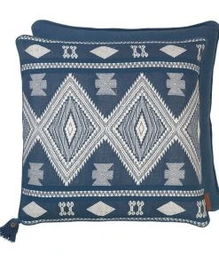 Cozy Living Cushions -Safari Jacquard Blue Wing