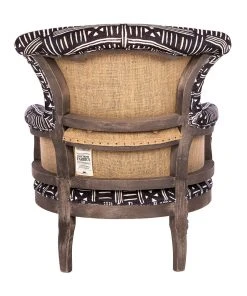 Mind The Gap Louis Deconstructed Chair - Bogolanfini Linen