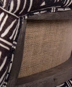 Mind The Gap Louis Deconstructed Chair - Bogolanfini Linen