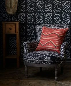 Mind The Gap Louis Deconstructed Chair - Bogolanfini Linen