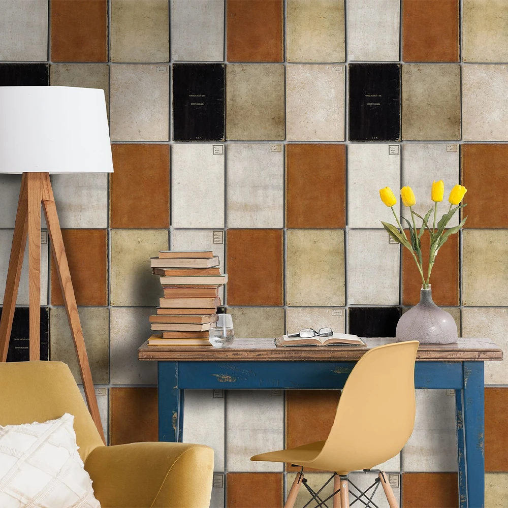 Mind The Gap Book Covers Wallpaper - Abstract & Comic Themed Wallpaper for Home Decor 4 Mind The Gap Book Covers Wallpaper Wallpaper & Paint