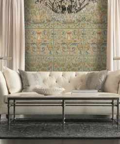 Mind The Gap Les Jardins Royaux Brocade Powder Wallpaper