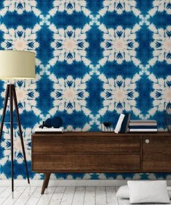 Mind The Gap Shibori Butterfly Wallpaper - Blue Skies Ahead | Abstract Printed Textured Wallpaper 5 Mind The Gap Shibori Butterfly Wallpaper Blue Skies Ahead