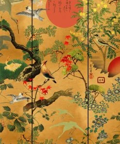 Mind The Gap Byobu Wallpaper - Premium Peel & Stick Wallpaper for Stylish Home Decor 8 Mind The Gap Byobu Wallpaper Wallpaper & Paint