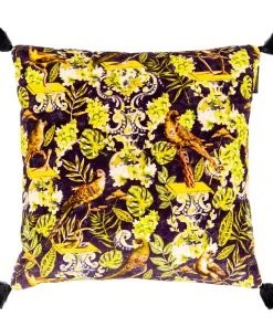 Mind The Gap Manor Crest / La Voliere Embroidered Cushion