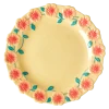 Rice By Rice New Ceramic Floral Dinner Plate - Cream