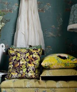 Mind The Gap Chinoiserie Blue Wallpaper