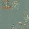 Mind The Gap Chinoiserie Blue Wallpaper