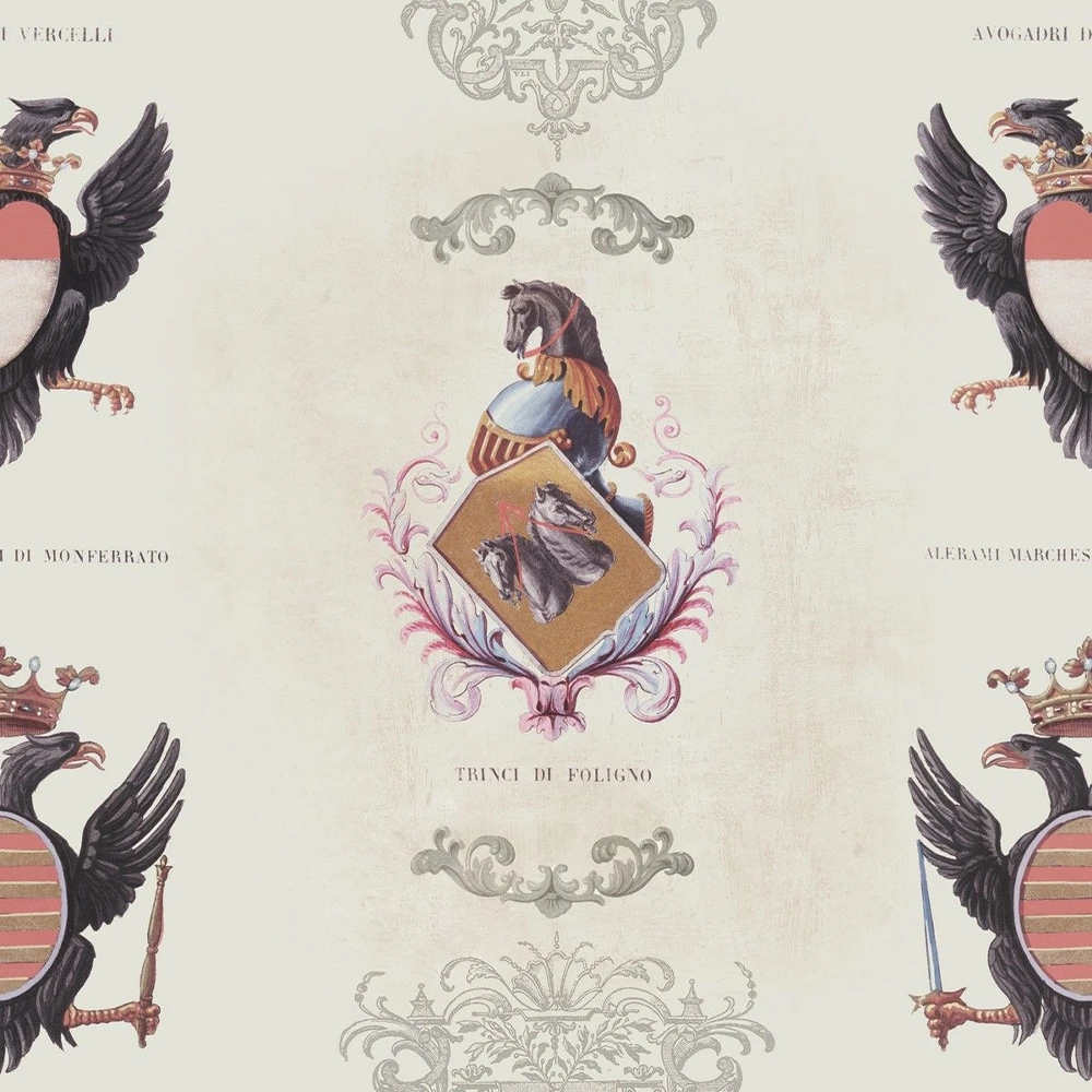 Mind The Gap Coats of Arms Wallpaper - Heritage & Themed Design for Home Decor 3 Mind The Gap Wallpaper & Paint Coats Of Arms Wallpaper