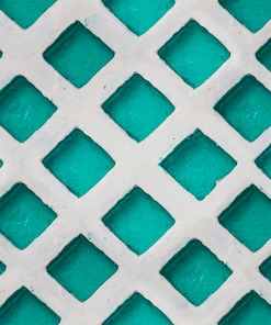 Mind The Gap Bohemian Dream Concrete Patch Turquoise Wallpaper