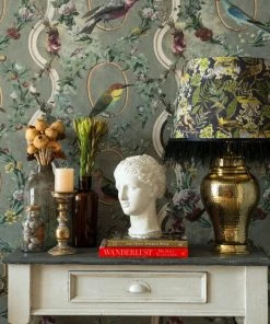 Mind The Gap Les Jardins Royaux Countesse's Aviarium Neutral Wallpaper