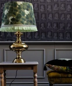 Mind The Gap MTG Cone Lampshade - COUNTRY FLOWERS Rose & Thorn