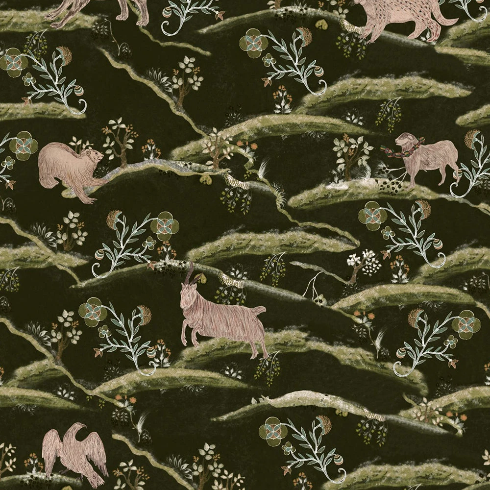Mind The Gap Countryside By Night Wallpaper - Rose & Thorn Design | Nature & Animals Wallpaper 3 Mind The Gap Countryside By Night Wallpaper Rose & Thorn