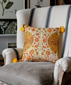 Mind The Gap Bohemian Dream Csardas Linen Cushion