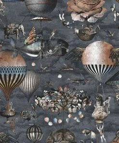 Brand Mckenzie Les Jardins Royaux Curious Skies Wallpaper - Midnight Blue | Nature & Animals Wallpaper 9 Brand Mckenzie Les Jardins Royaux Curious Skies Wallpaper Midnight Blue