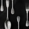 Mind The Gap Cutlery Silver Wallpaper