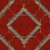 Mind The Gap Wallpaper & Paint Decorative Harness, Burgundy Wallpaper