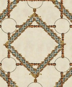 Mind The Gap Decorative Harness, Anthracite Wallpaper