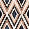 Mind The Gap Memphis To Miami Diamonds In Copper Wallpaper