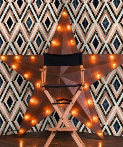 Mind The Gap Memphis To Miami Diamonds In Copper Wallpaper